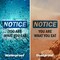 Signmission You Are What You Eat, 14 in W x Rectangle, Plastic OS-2PACK-NS-P-1014-L-19093 - alternate 8